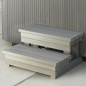 Hot Spring Everwood Gray step